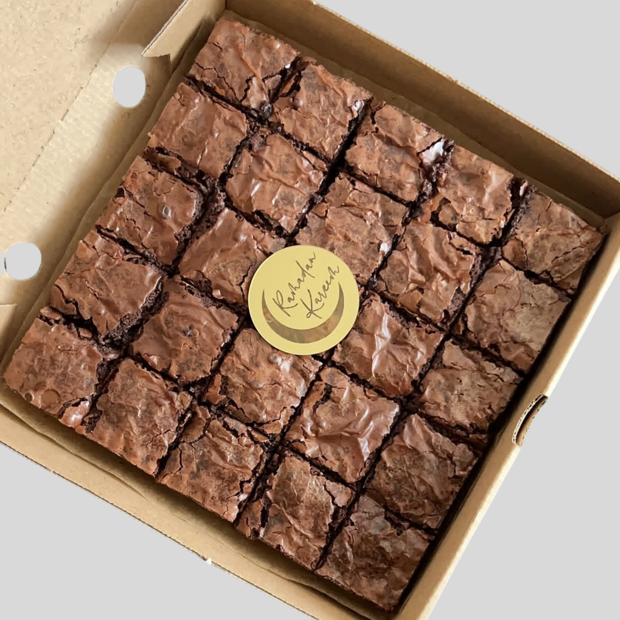 Brownie Fondant Maison Version Avec Crème Décorée